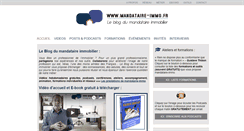 Desktop Screenshot of mandataire-immo.fr